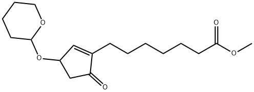 5-氧代-3-[(四氢-2H-吡喃-2-基)氧基)-1-环戊烯-1-庚酸甲酯(中间...)