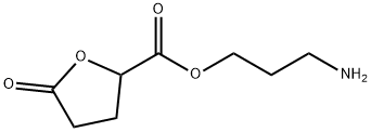 2-Furancarboxylicacid,tetrahydro-5-oxo-,3-aminopropylester(9CI)