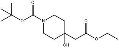 tert-Butyl 4-[(ethoxycarbonyl)methyl]-4-hydroxypiperidine-1-carboxylate