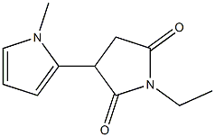 2,5-Pyrrolidinedione,1-ethyl-3-(1-methyl-1H-pyrrol-2-yl)-(9CI)