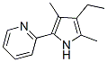 Pyridine, 2-(4-ethyl-3,5-dimethyl-1H-pyrrol-2-yl)- (9CI)