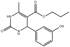 5-Pyrimidinecarboxylicacid,1,2,3,4-tetrahydro-4-(3-hydroxyphenyl)-6-methyl-2-oxo-,propylester(9CI)