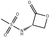 Methanesulfonamide, N-[(3S)-2-oxo-3-oxetanyl]- (9CI)
