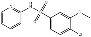 4-chloro-3-methoxy-N-(2-pyridinyl)benzenesulfonamide