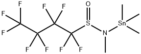 1,1,2,2,3,3,4,4,4-Nonafluoro-N-methyl-N-trimethylstannyl-1-butanesulfinamide