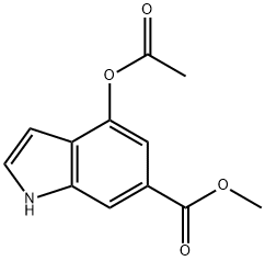 4-(乙酰氧基)-1H-吲哚-6-甲酸甲酯