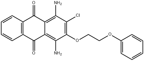 1,4-diamino-2-chloro-3-(2-phenoxyethoxy)anthraquinone