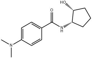 Benzamide, 4-(dimethylamino)-N-[(1S,2R)-2-hydroxycyclopentyl]- (9CI)
