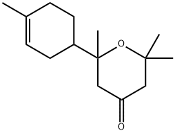 Tetrahydro-2,2,6-trimethyl-6-(4-methyl-3-cyclohexen-1-yl)-4H-pyran-4-one