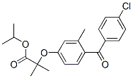 2-[4-(4-Chlorobenzoyl)-3-methylphenoxy]-2-methylpropanoic acid isopropyl ester