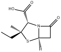 4-Thia-1-azabicyclo[3.2.0]heptane-2-carboxylicacid,3-ethyl-3-methyl-7-oxo-,(2S,3S,5R)-(9CI)