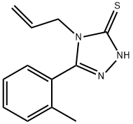 4-烯丙基-5-(2-甲基苯基)-2H-1,2,4-三唑-3-硫酮