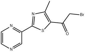 2-溴-1-[4-甲基-2-(2-吡啶基)-1,3-噻唑-5-基]-1-乙酮