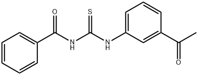 N-{[(3-acetylphenyl)amino]carbonothioyl}benzamide