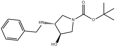 (3R,4R)-N-Boc-3-苄氨基-4-羟基吡咯烷
