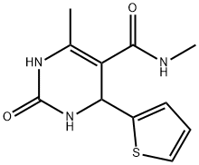 5-Pyrimidinecarboxamide,1,2,3,4-tetrahydro-N,6-dimethyl-2-oxo-4-(2-thienyl)-(9CI)