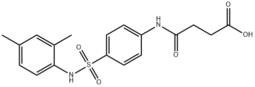 4-{4-[(2,4-dimethylanilino)sulfonyl]anilino}-4-oxobutanoic acid