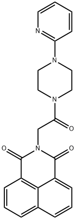 2-(2-oxo-2-(4-(pyridin-2-yl)piperazin-1-yl)ethyl)-1H-benzo[de]isoquinoline-1,3(2H)-dione