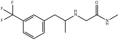 N-Methyl-2-(α-methyl-m-trifluoromethylphenethylamino)acetamide