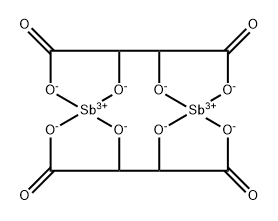 Butanedioic acid, 2,3-dihydroxy-, antimony complex, (R*,R*)-