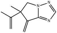 6,7-Dihydro-6-methyl-7-methylene-6-(1-methylethenyl)-5H-pyrrolo[1,2-b][1,2,4]triazole