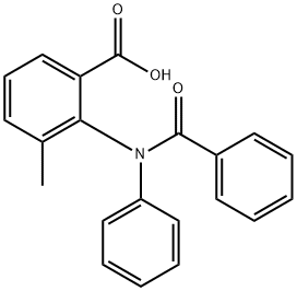 2-(N-Benzoylanilino)-3-methylbenzoic acid
