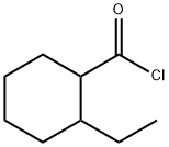 Cyclohexanecarbonyl chloride, 2-ethyl- (9CI)