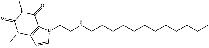7-[2-(Dodecylamino)ethyl]-3,7-dihydro-1,3-dimethyl-1H-purine-2,6-dione