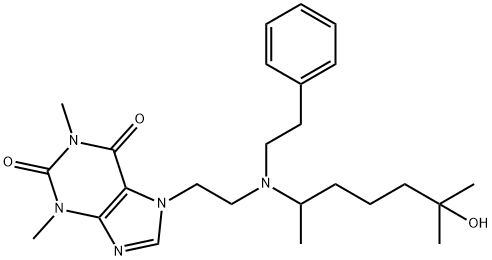7-[2-[4,5-Dimethyl-5-hydroxyhexyl(phenethyl)amino]ethyl]-3,7-dihydro-1,3-dimethyl-1H-purine-2,6-dione