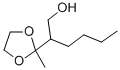 2-(2-Methyl-1,3-dioxolan-2-yl)-1-hexanol