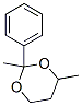 m-Dioxane, 2,4-dimethyl-2-phenyl- (8CI)