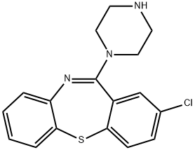 4-(2-chlorodibenzo(bf)(1,4)thiazepin-11-yl)piperazine