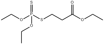 Phosphorodithioic acid O,O-diethyl S-[2-(ethoxycarbonyl)ethyl] ester