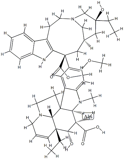 4-O-deacetylvinblastine-3-oic acid