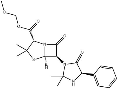 (2S,5β)-6α-[(4R)-2,2-Dimethyl-5-oxo-4-phenyl-1-imidazolidinyl]-3,3-dimethyl-7-oxo-4-thia-1-azabicyclo[3.2.0]heptane-2β-carboxylic acid methoxymethyl ester
