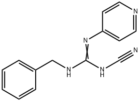 1-Benzyl-2-cyano-3-(4-pyridyl)guanidine