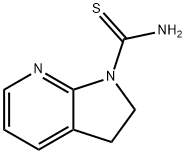 1H-Pyrrolo[2,3-b]pyridine-1-carbothioamide,  2,3-dihydro-