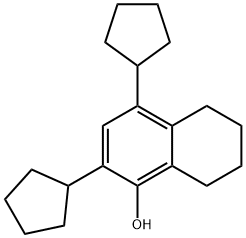 2,4-dicyclopentyl-5,6,7,8-tetrahydro-1-naphthol