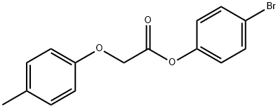 Acetic acid, (4-methylphenoxy)-, 4-bromophenyl ester