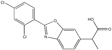 2-(2,4-Dichlorophenyl)-α-methyl-6-benzoxazoleacetic acid