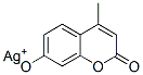 2H-1-Benzopyran-2-one, 7-hydroxy-4-methyl-, silver(1+) salt