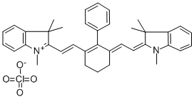 2-[2-[3-[(1,3-二氢-1,3,3-三甲基-2H-吲哚-2-亚基)乙亚基]-2-苯基-1-环己烯-1-基]乙烯基]-1,3,3-三甲基-3H-吲哚高氯酸盐