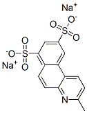 3-Methylbenzo[f]quinoline-7,9-disulfonic acid disodium salt