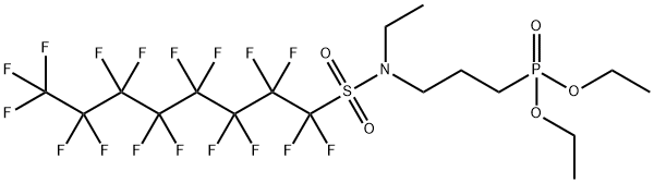 N-(3-diethoxyphosphorylpropyl)-N-ethyl-1,1,2,2,3,3,4,4,5,5,6,6,7,7,8,8,8-heptadecafluoro-octane-1-sulfonamide