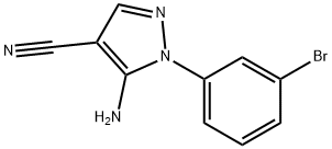 5-amino-1-(3-bromophenyl)-1H-Pyrazole-4-carbonitrile