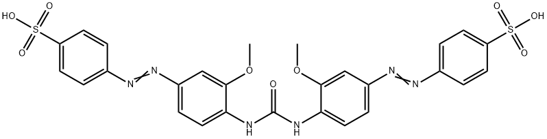4,4'-[Carbonylbis[imino(3-methoxy-4,1-phenylene)azo]]bisbenzenesulfonic acid