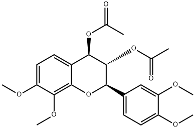 (2R)-2α-(3,4-Dimethoxyphenyl)-3,4-dihydro-7,8-dimethoxy-2H-1-benzopyran-3α,4α-diol diacetate