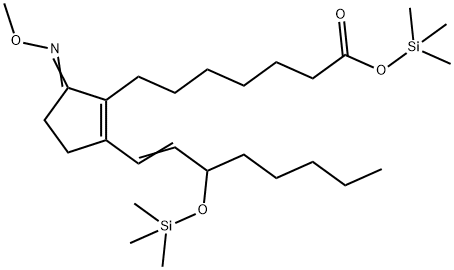 9-Methoxyimino-15-trimethylsilyloxyprosta-8(12),13-dien-1-oic acid trimethylsilyl ester