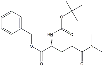 (R)-BENZYL 2-((TERT-BUTOXYCARBONYL)AMINO)-5-(DIMETHYLAMINO)-5-OXOPENTANOATE