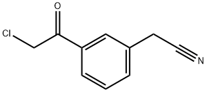 Benzeneacetonitrile, 3-(chloroacetyl)- (9CI)